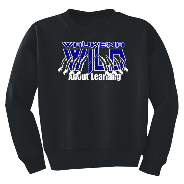 Waukena Wild Youth Fleece Crew Neck Thumbnail